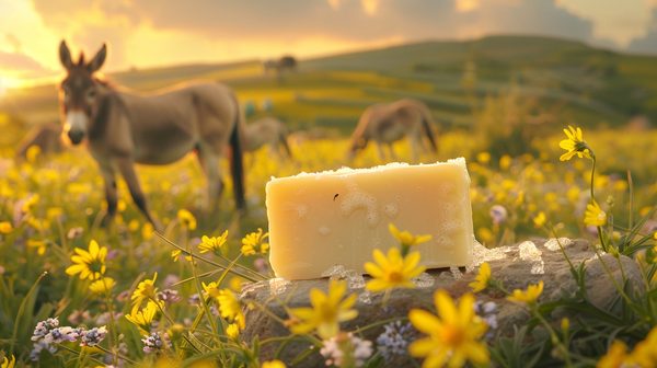 Découvrez les bienfaits du savon lait d'ânesse