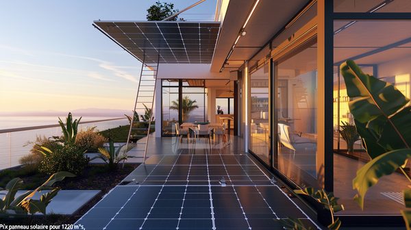 Prix panneau solaire pour 120 m² : le guide complet