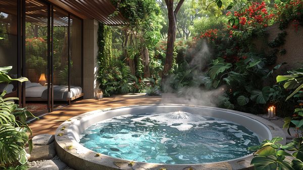 Transformez votre jardin avec un spa extérieur